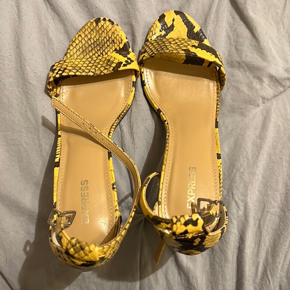Gently used heels from Express.
